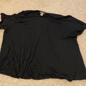 All black shirt from H&M. SIZE 2XL
